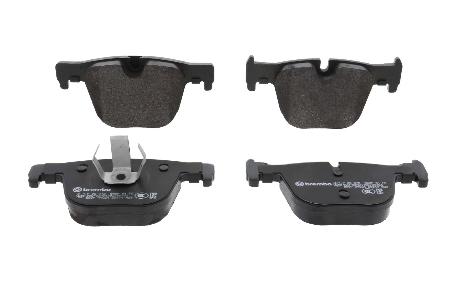 PRIME Low-Met Rear Disc Brake Pad Set - P06072_03