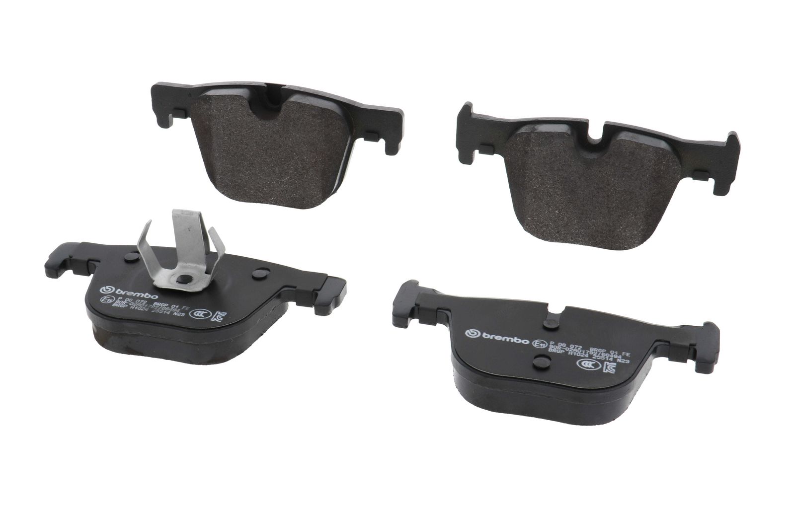 PRIME Low-Met Rear Disc Brake Pad Set - P06072_04