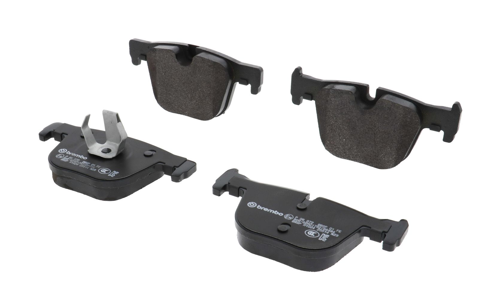 PRIME Low-Met Rear Disc Brake Pad Set - P06072_05