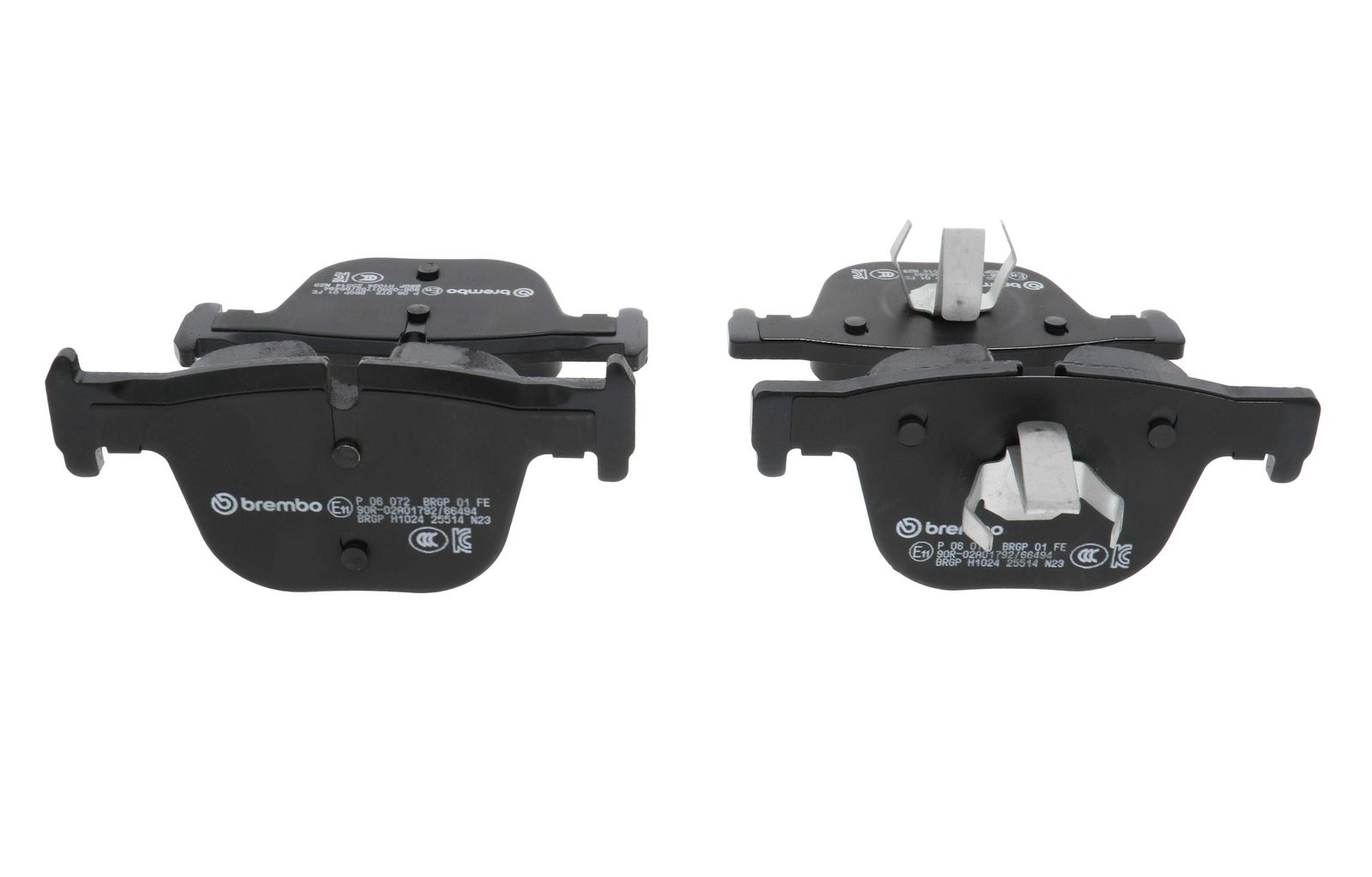 PRIME Low-Met Rear Disc Brake Pad Set - P06072_15