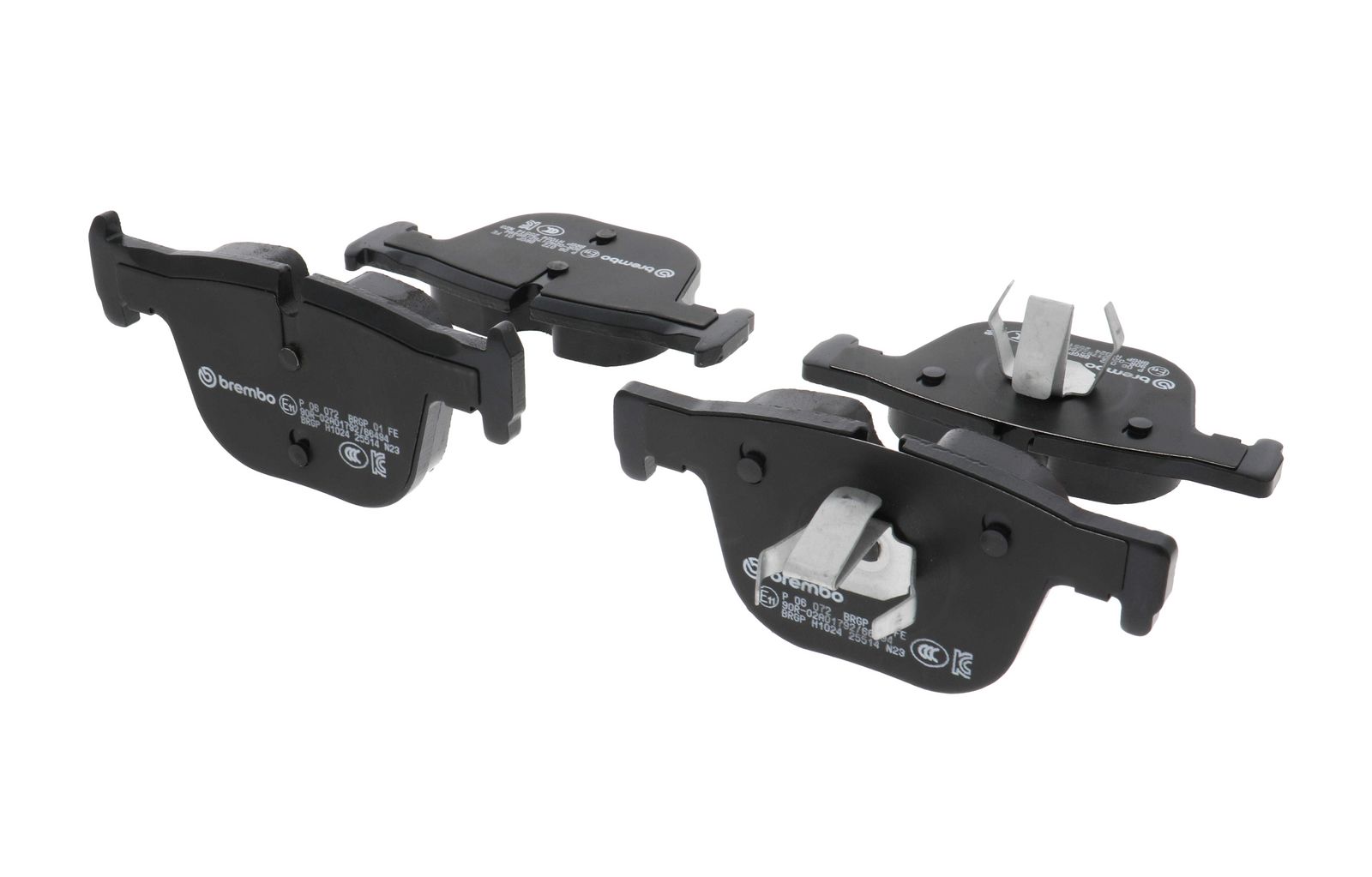 PRIME Low-Met Rear Disc Brake Pad Set - P06072_17