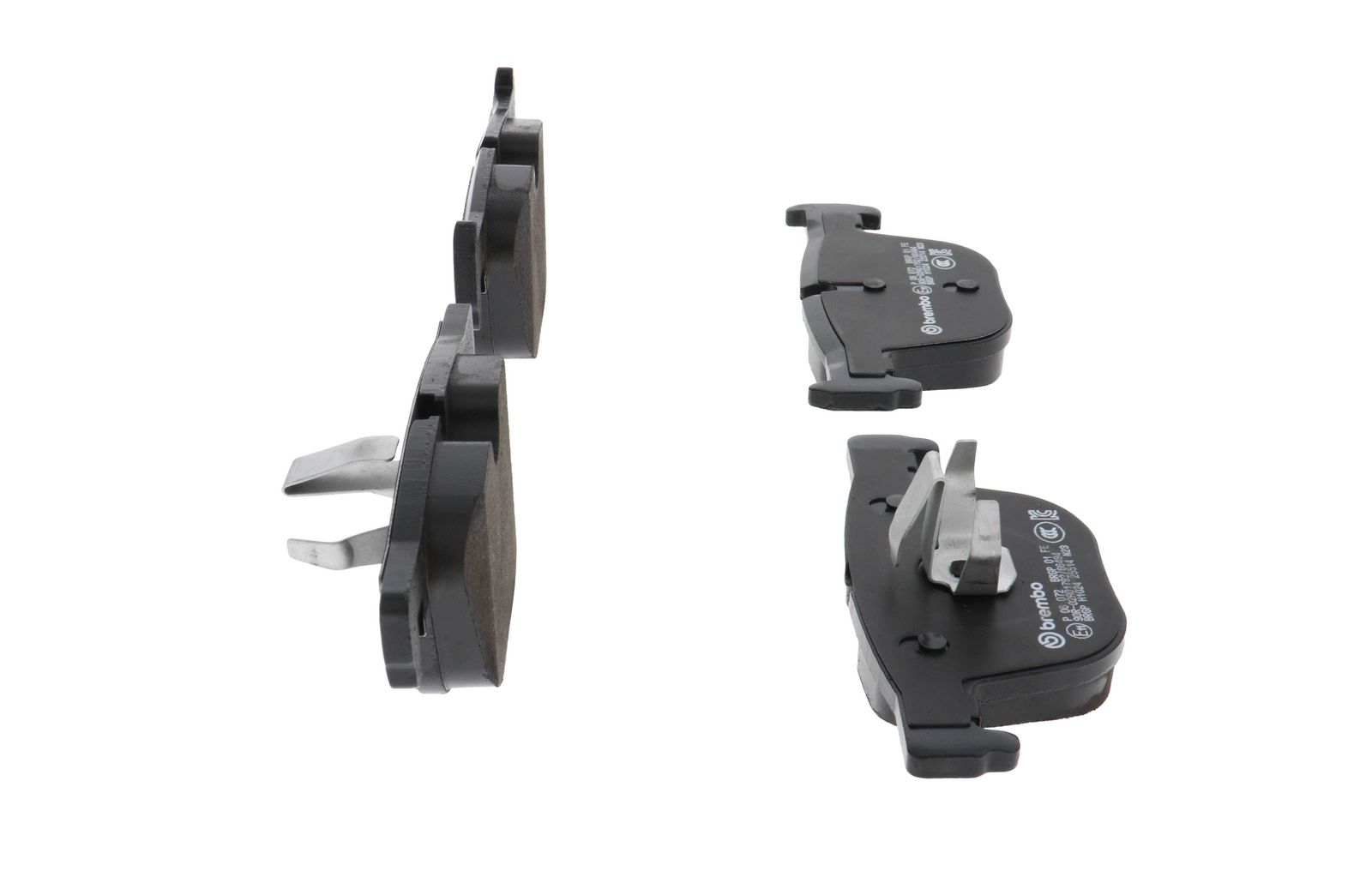 PRIME Low-Met Rear Disc Brake Pad Set - P06072_21