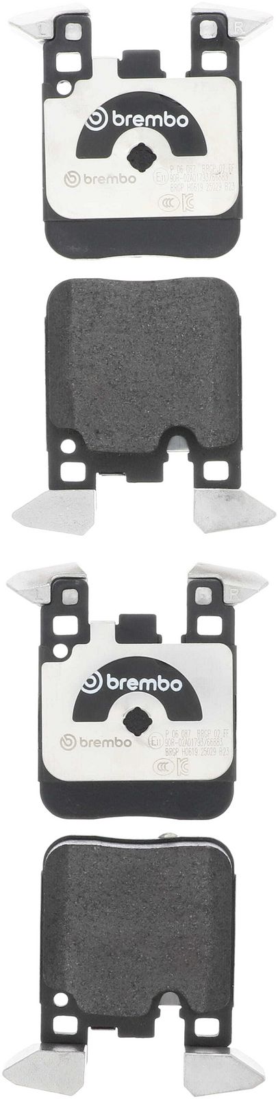 PRIME Low-Met Rear Disc Brake Pad Set - P06087_01