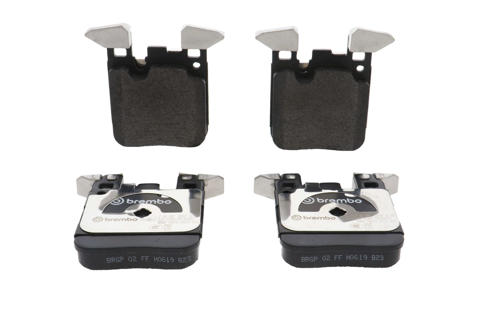 PRIME Low-Met Rear Disc Brake Pad Set - P06087_03