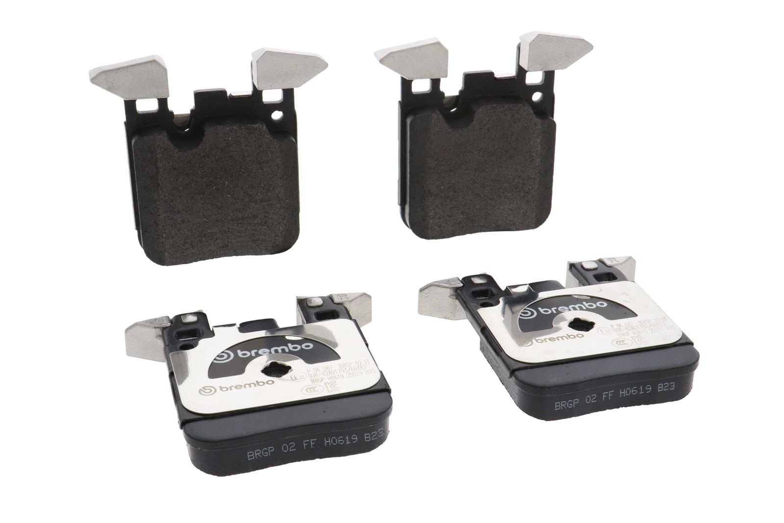 PRIME Low-Met Rear Disc Brake Pad Set - P06087_26