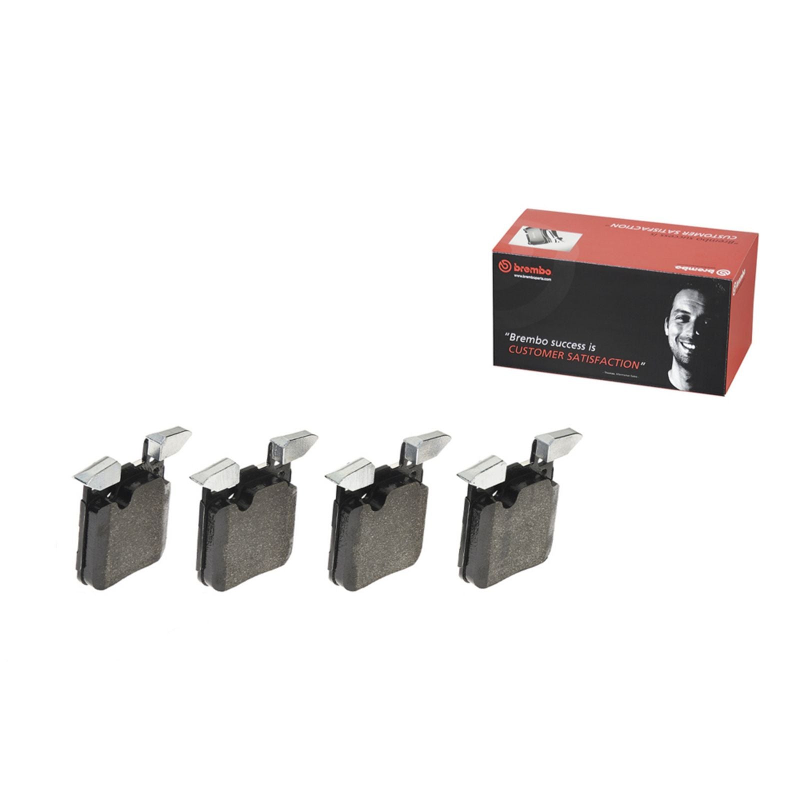 PRIME Low-Met Rear Disc Brake Pad Set - P06087_28