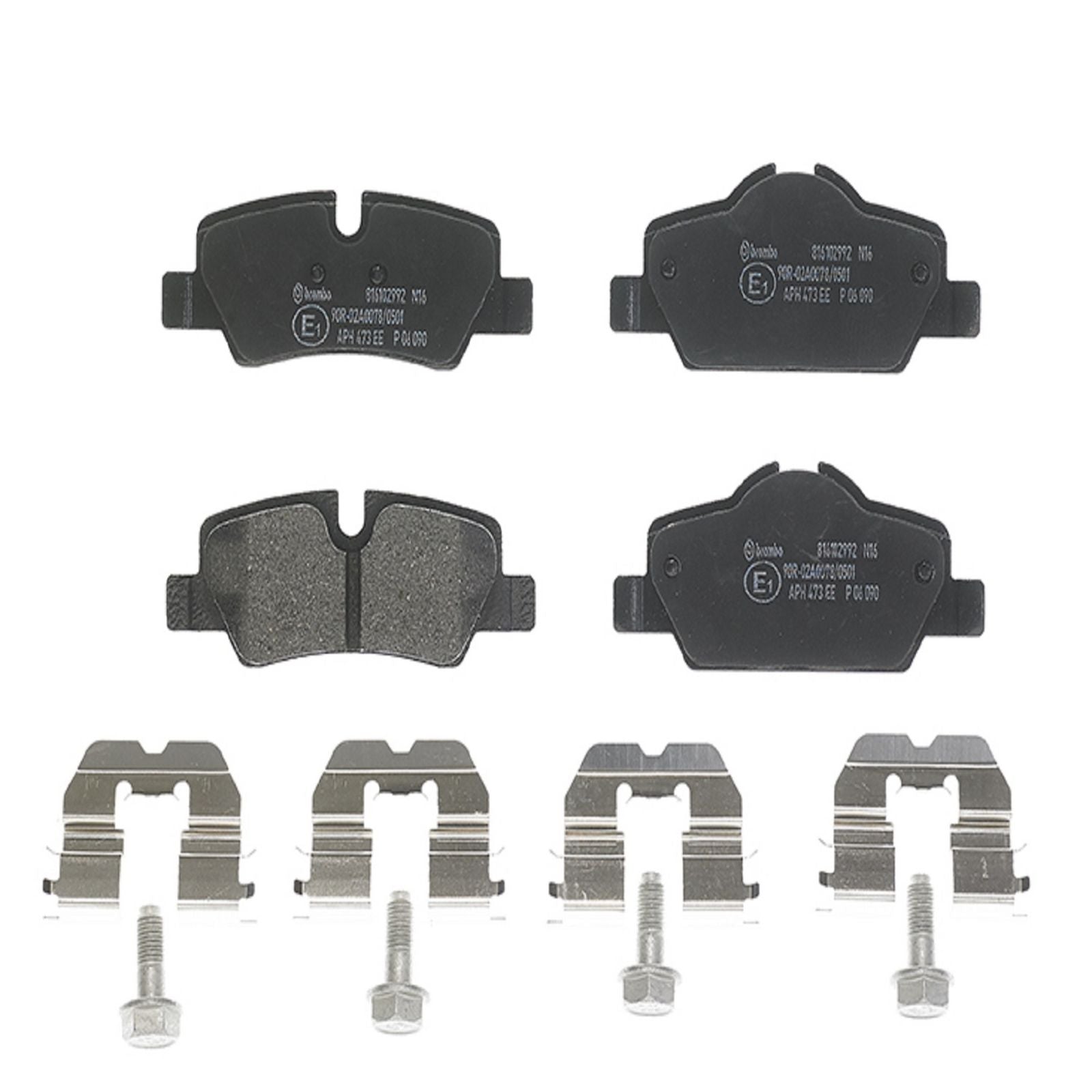 PRIME Low-Met Rear Disc Brake Pad Set - P06090_03