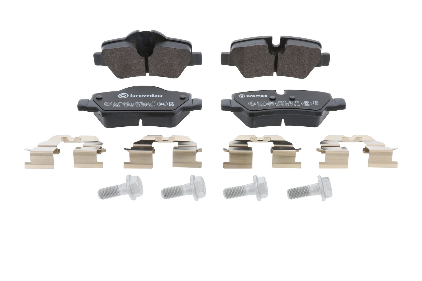 PRIME Low-Met Rear Disc Brake Pad Set - P06090_04