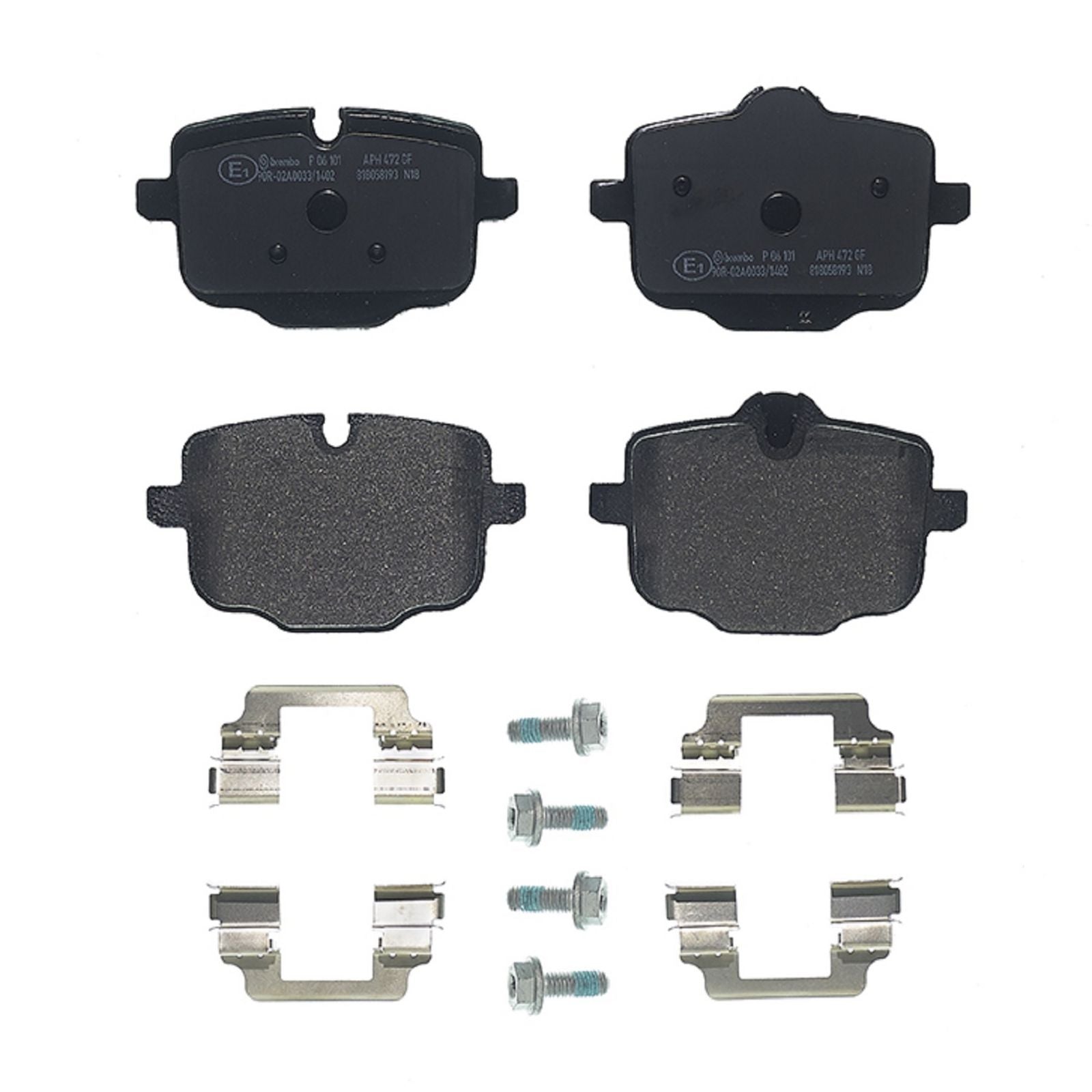 PRIME Low-Met Rear Disc Brake Pad Set - P06101_02