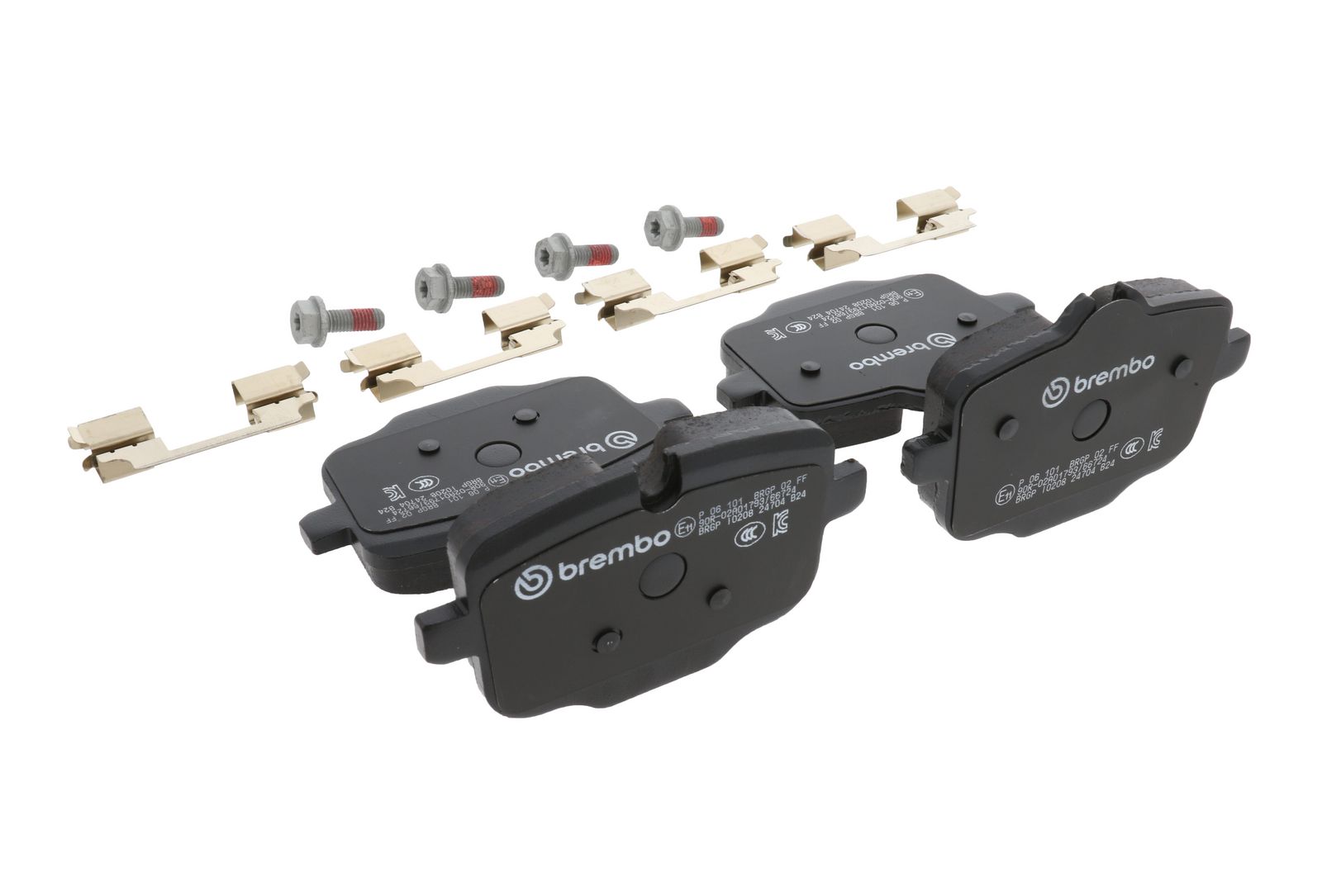PRIME Low-Met Rear Disc Brake Pad Set - P06101_13