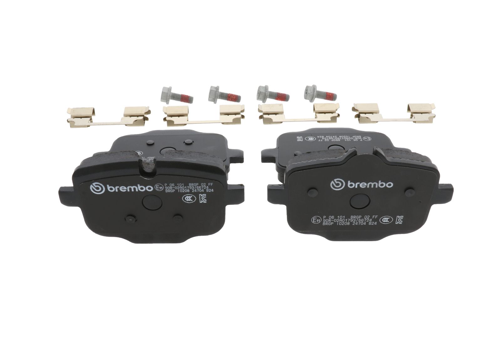 PRIME Low-Met Rear Disc Brake Pad Set - P06101_15