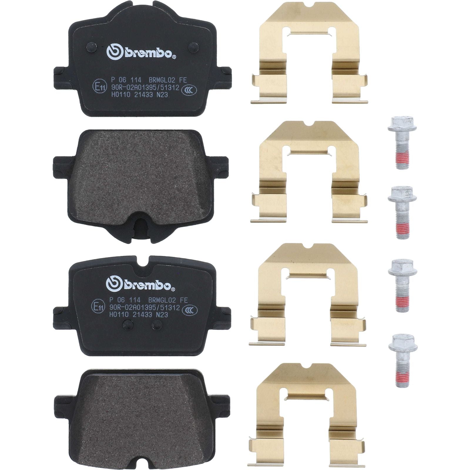 PRIME Low-Met Rear Disc Brake Pad Set - P06114_02