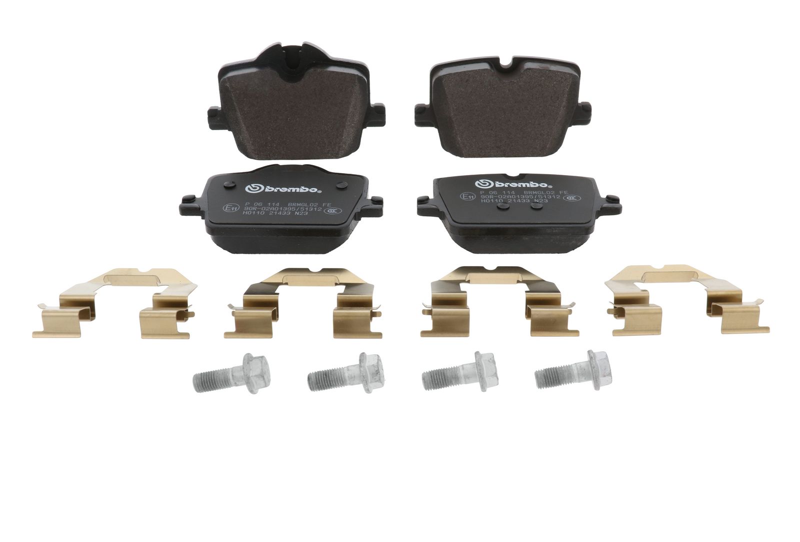 PRIME Low-Met Rear Disc Brake Pad Set - P06114_04