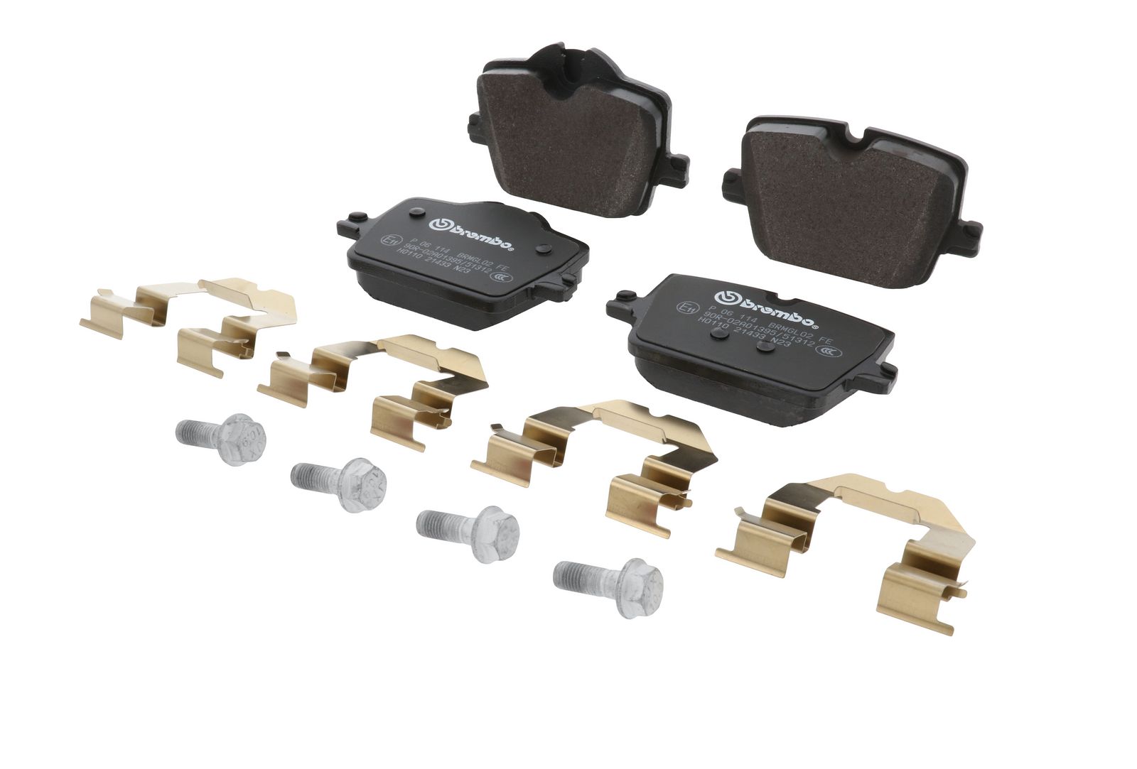 PRIME Low-Met Rear Disc Brake Pad Set - P06114_06