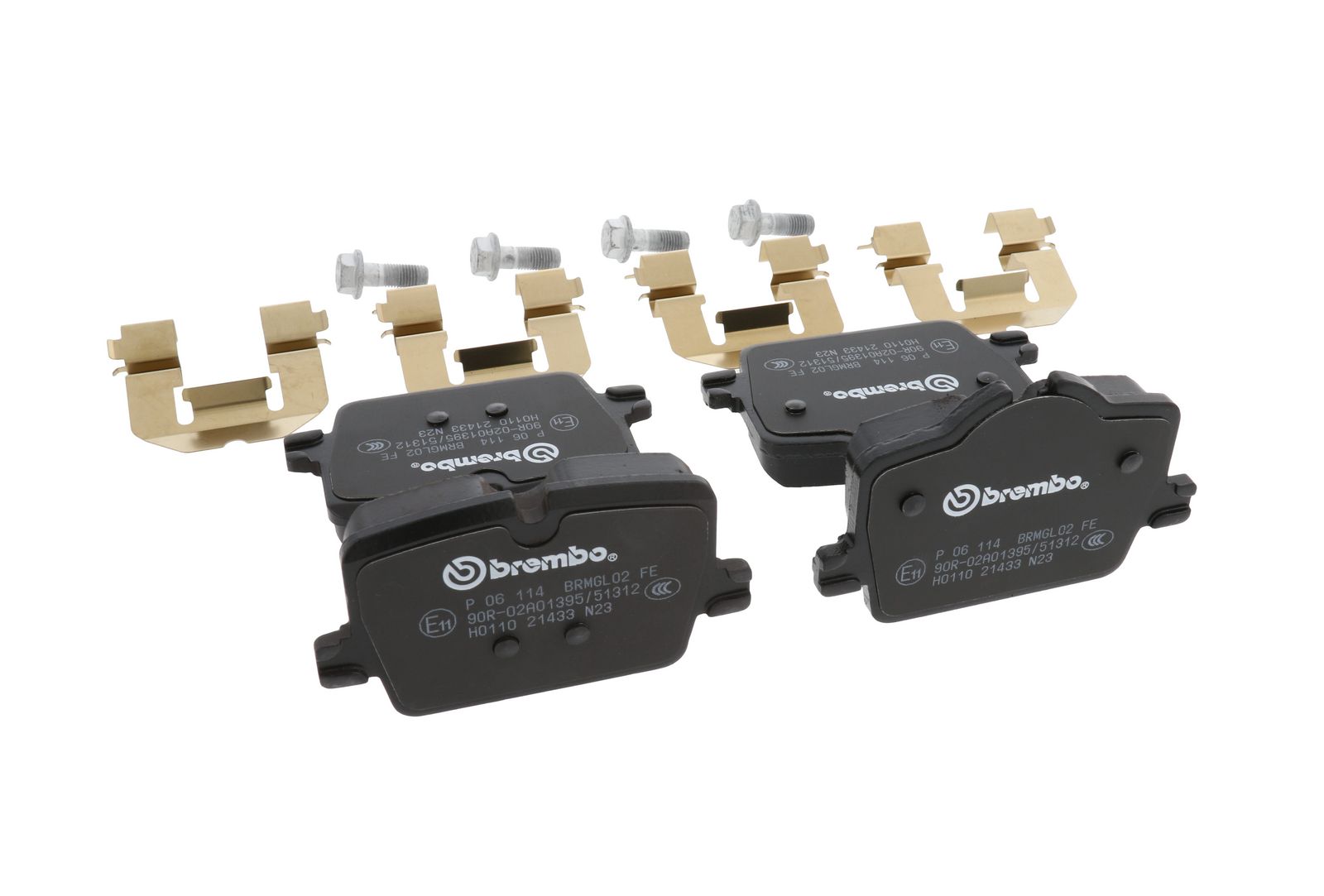 PRIME Low-Met Rear Disc Brake Pad Set - P06114_15