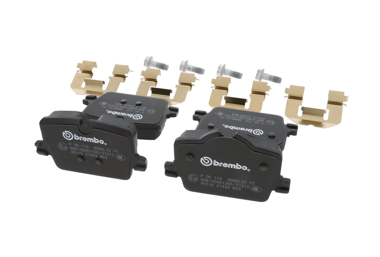 PRIME Low-Met Rear Disc Brake Pad Set - P06114_17