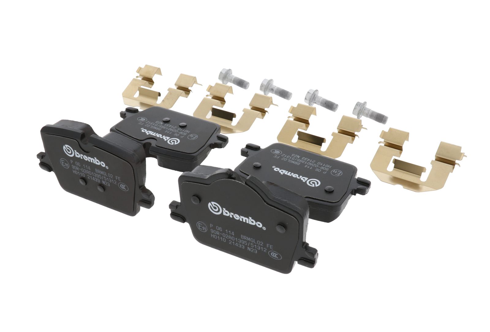 PRIME Low-Met Rear Disc Brake Pad Set - P06114_18