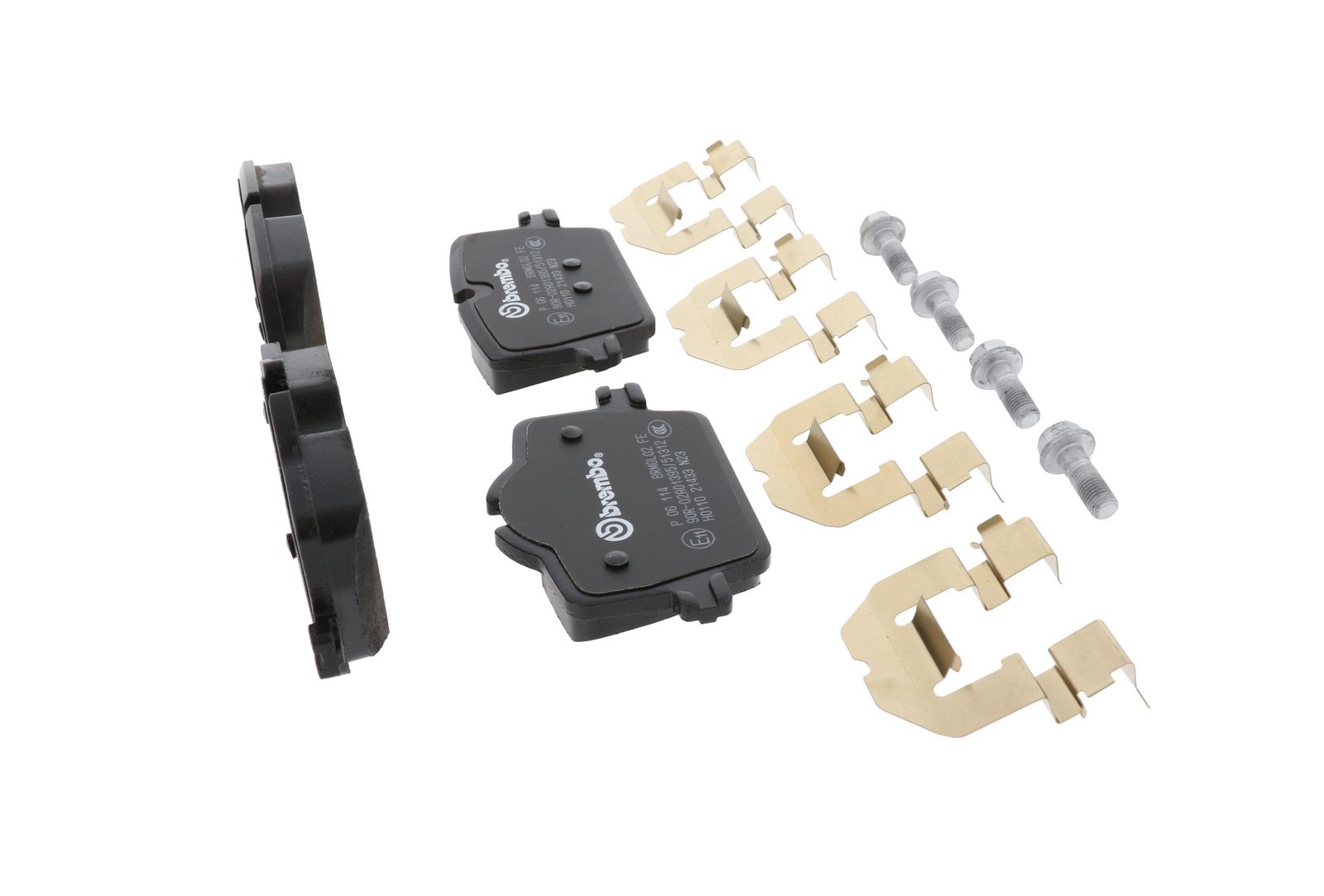 PRIME Low-Met Rear Disc Brake Pad Set - P06114_21
