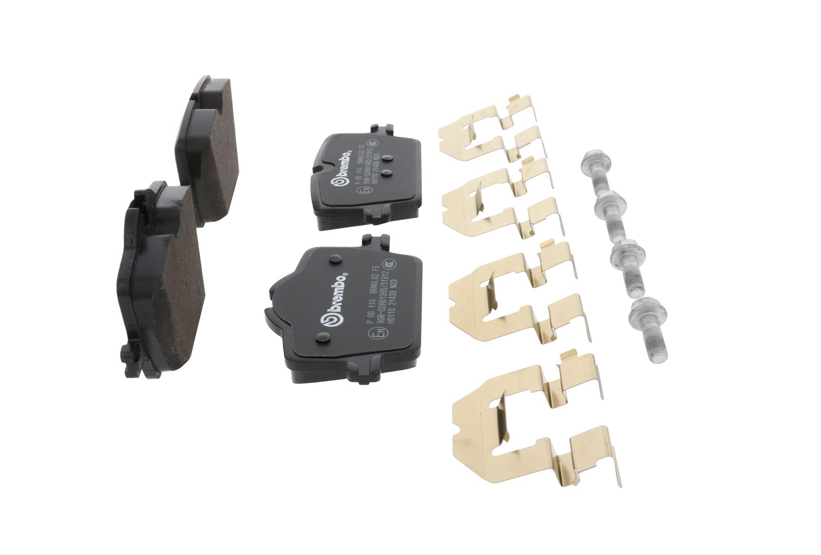 PRIME Low-Met Rear Disc Brake Pad Set - P06114_22