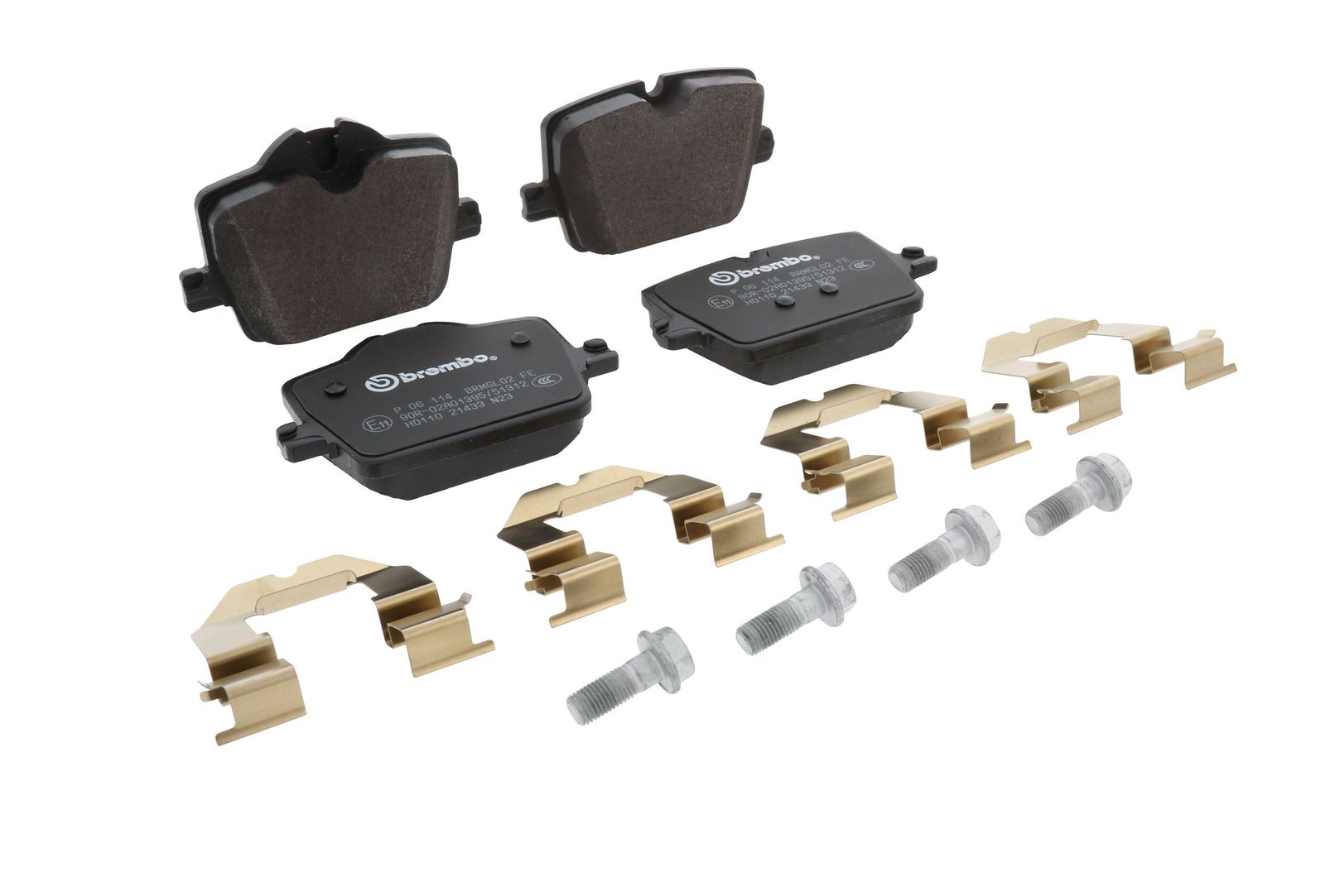 PRIME Low-Met Rear Disc Brake Pad Set - P06114_26
