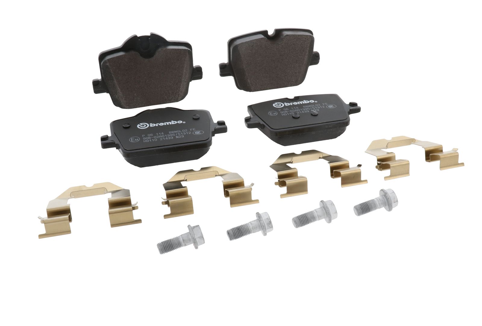 PRIME Low-Met Rear Disc Brake Pad Set - P06114_27