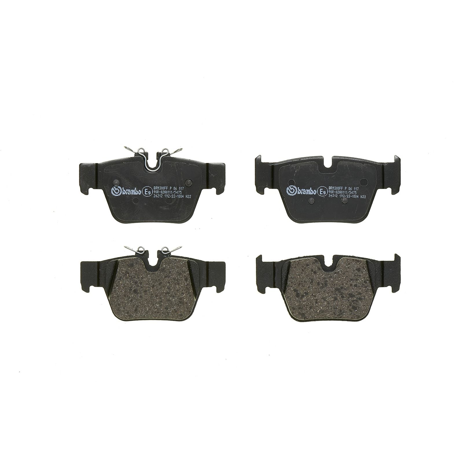PRIME Low-Met Rear Disc Brake Pad Set - P06117_01
