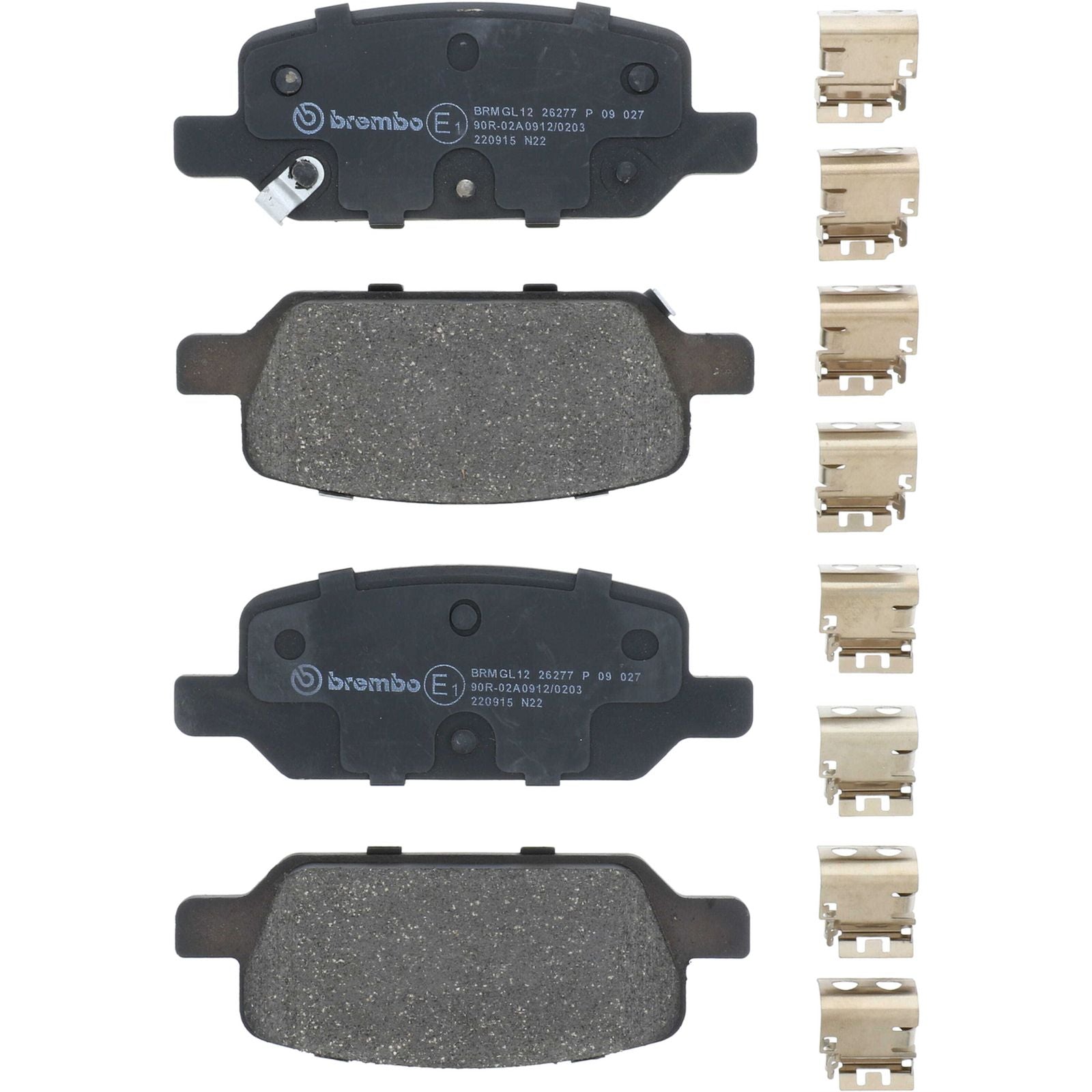 PRIME Low-Met Rear Disc Brake Pad Set - P09027_03