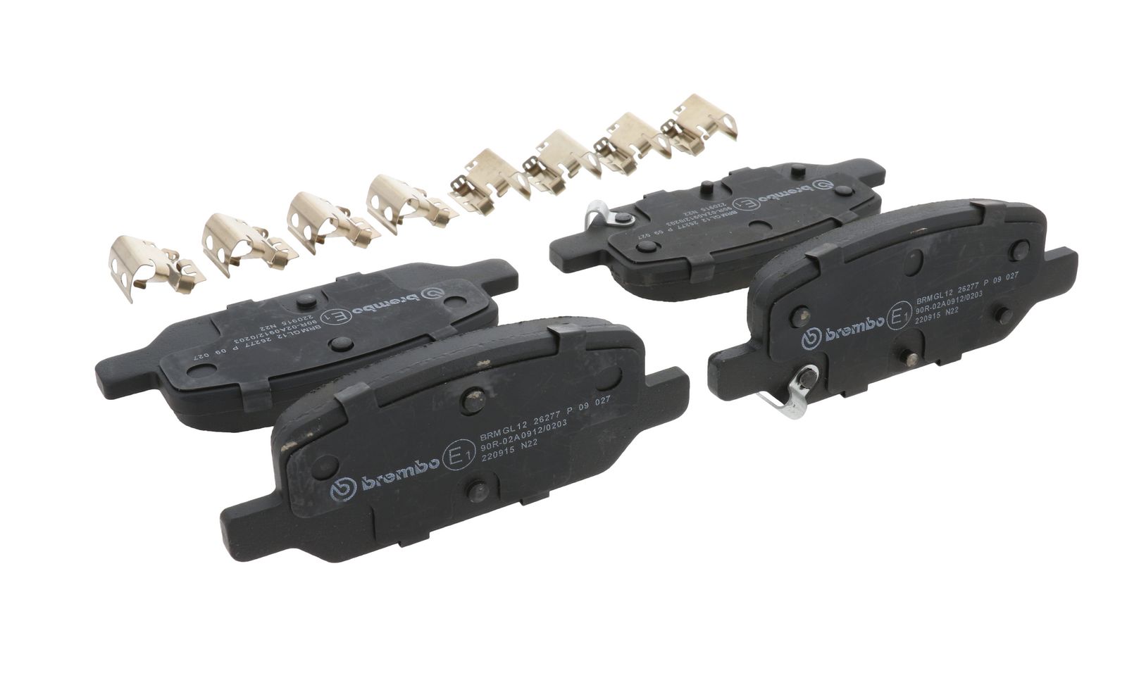 PRIME Low-Met Rear Disc Brake Pad Set - P09027_14