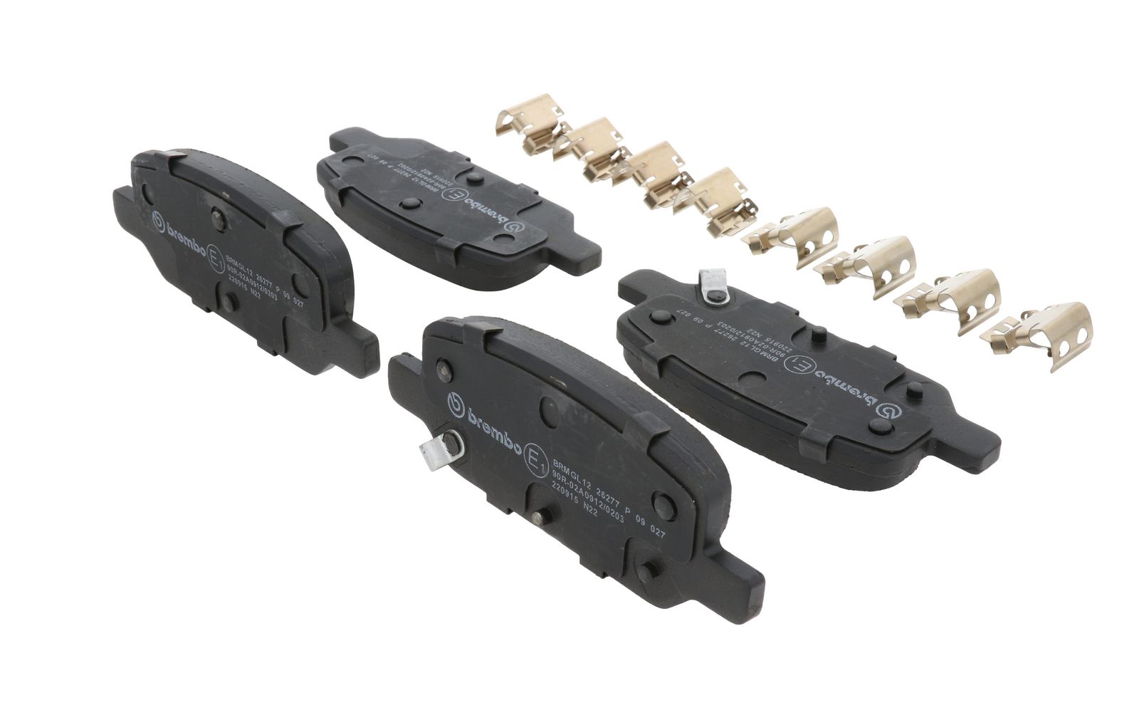 PRIME Low-Met Rear Disc Brake Pad Set - P09027_19