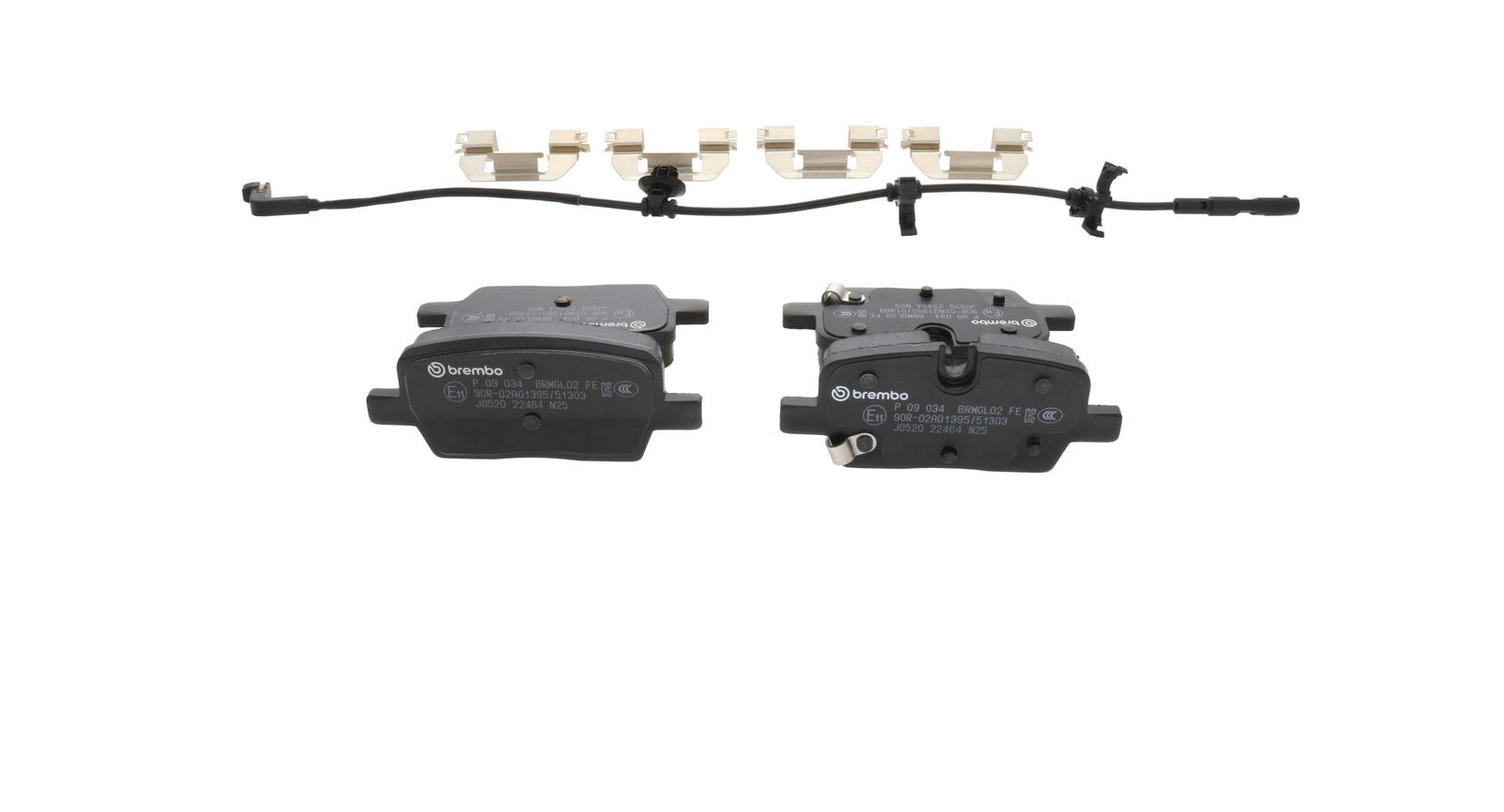 PRIME Low-Met Rear Disc Brake Pad Set - P09034_15