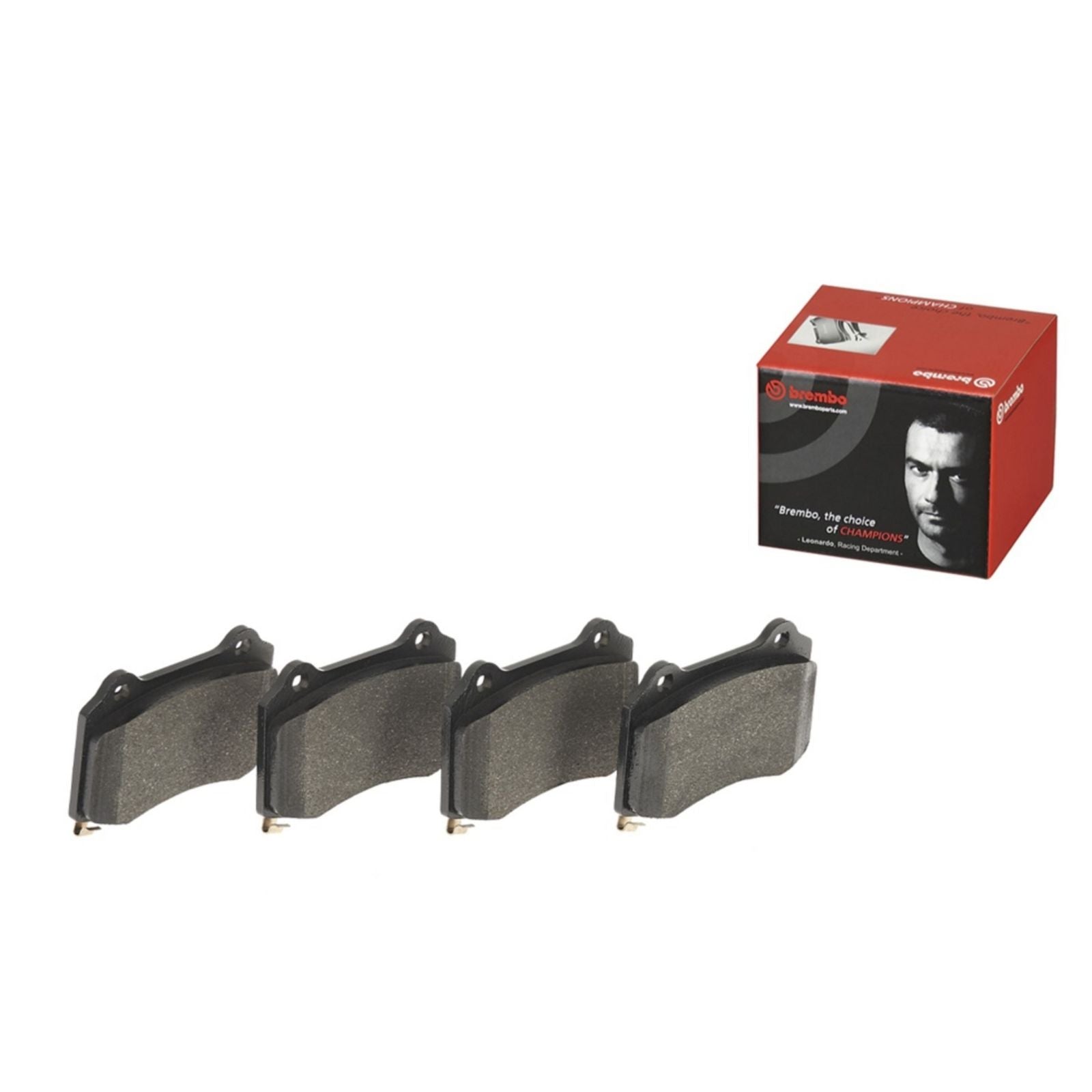 PRIME Low-Met Rear Disc Brake Pad Set - P11024_02
