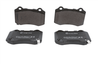 PRIME Low-Met Rear Disc Brake Pad Set - P11024_28
