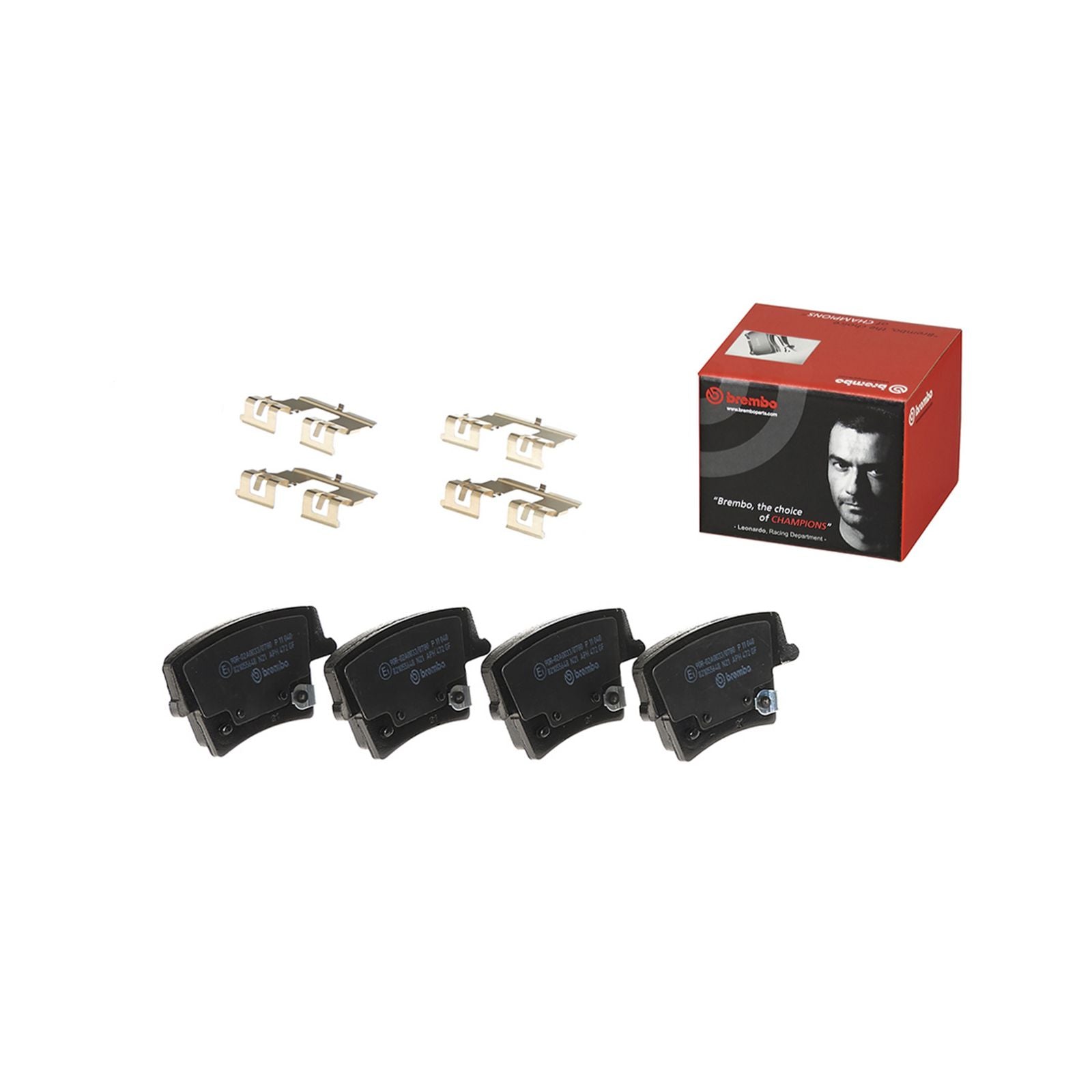 PRIME Low-Met Rear Disc Brake Pad Set - P11040_02