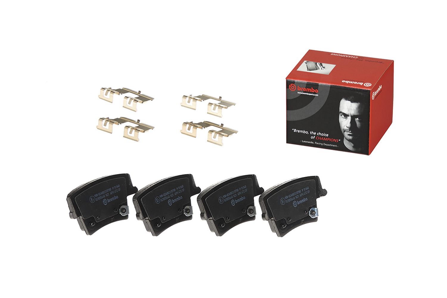 PRIME Low-Met Rear Disc Brake Pad Set - P11040_03