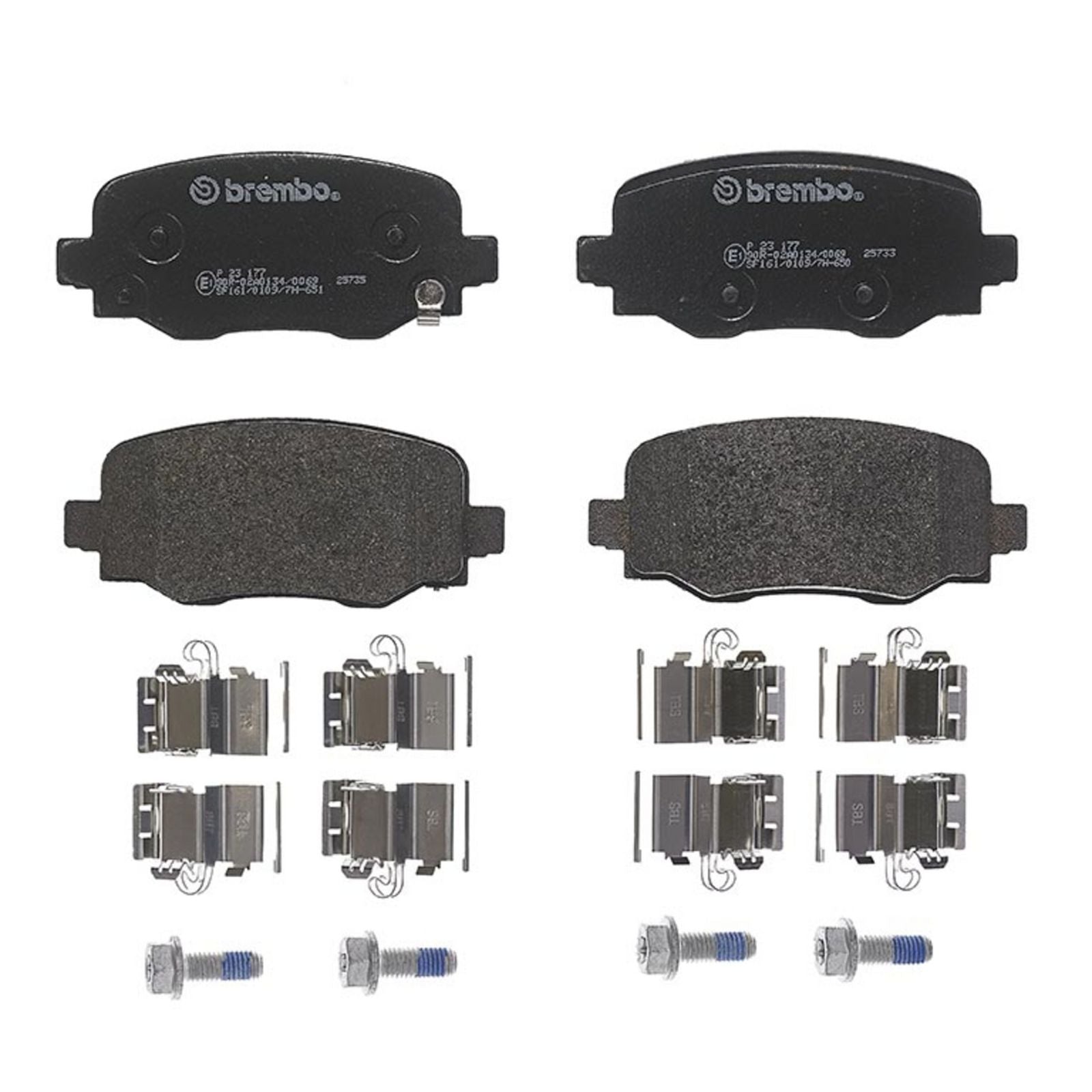 PRIME Low-Met Rear Disc Brake Pad Set - P23177_01