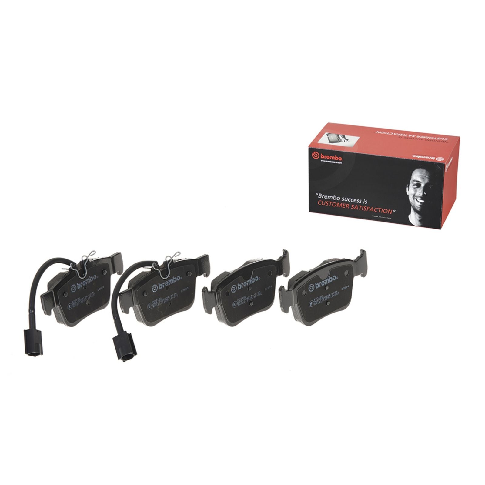 PRIME Low-Met Rear Disc Brake Pad Set - P23180_01