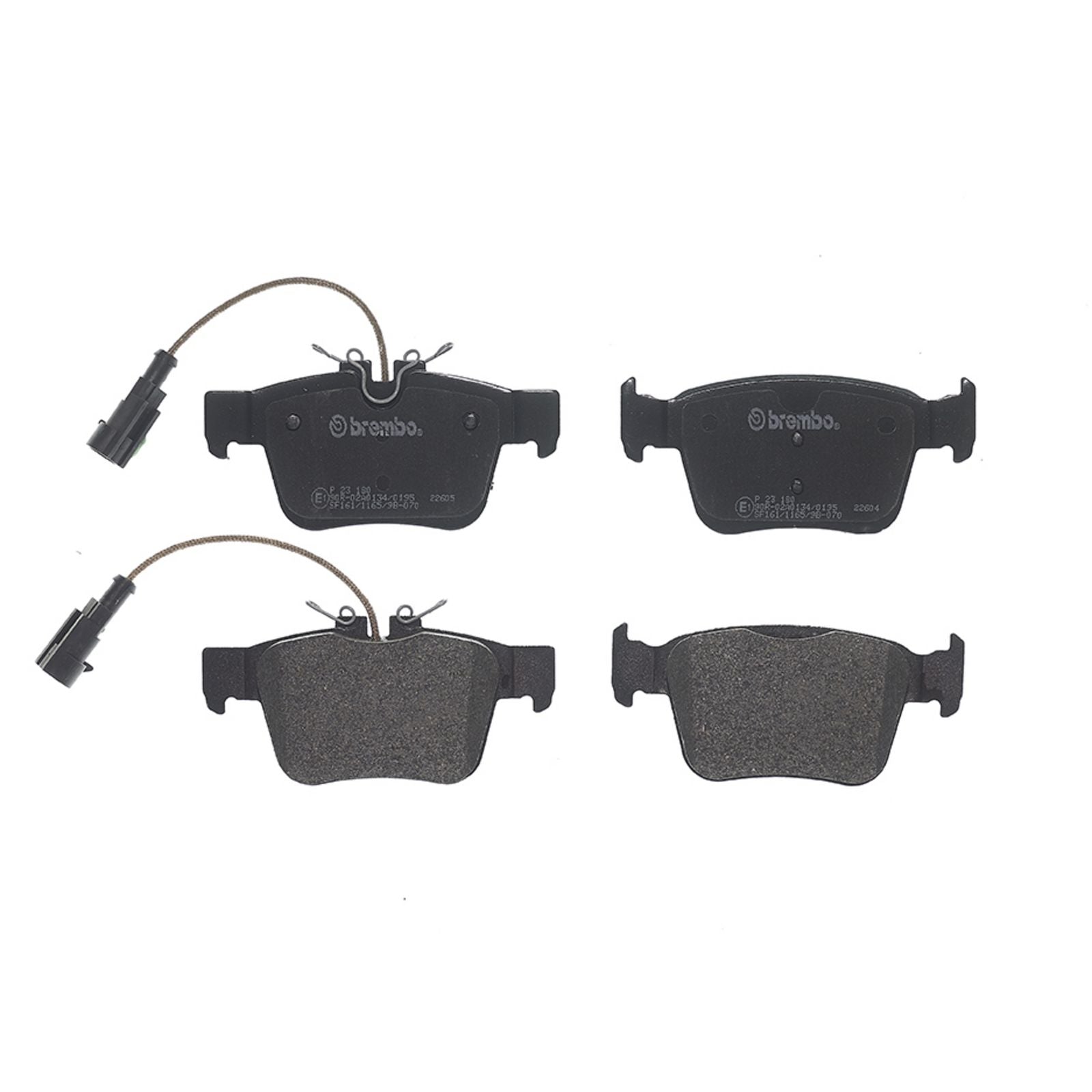 PRIME Low-Met Rear Disc Brake Pad Set - P23180_03
