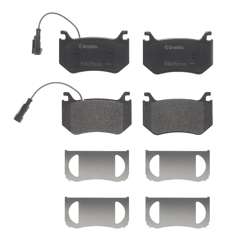 PRIME Low-Met Rear Disc Brake Pad Set - P23184_01