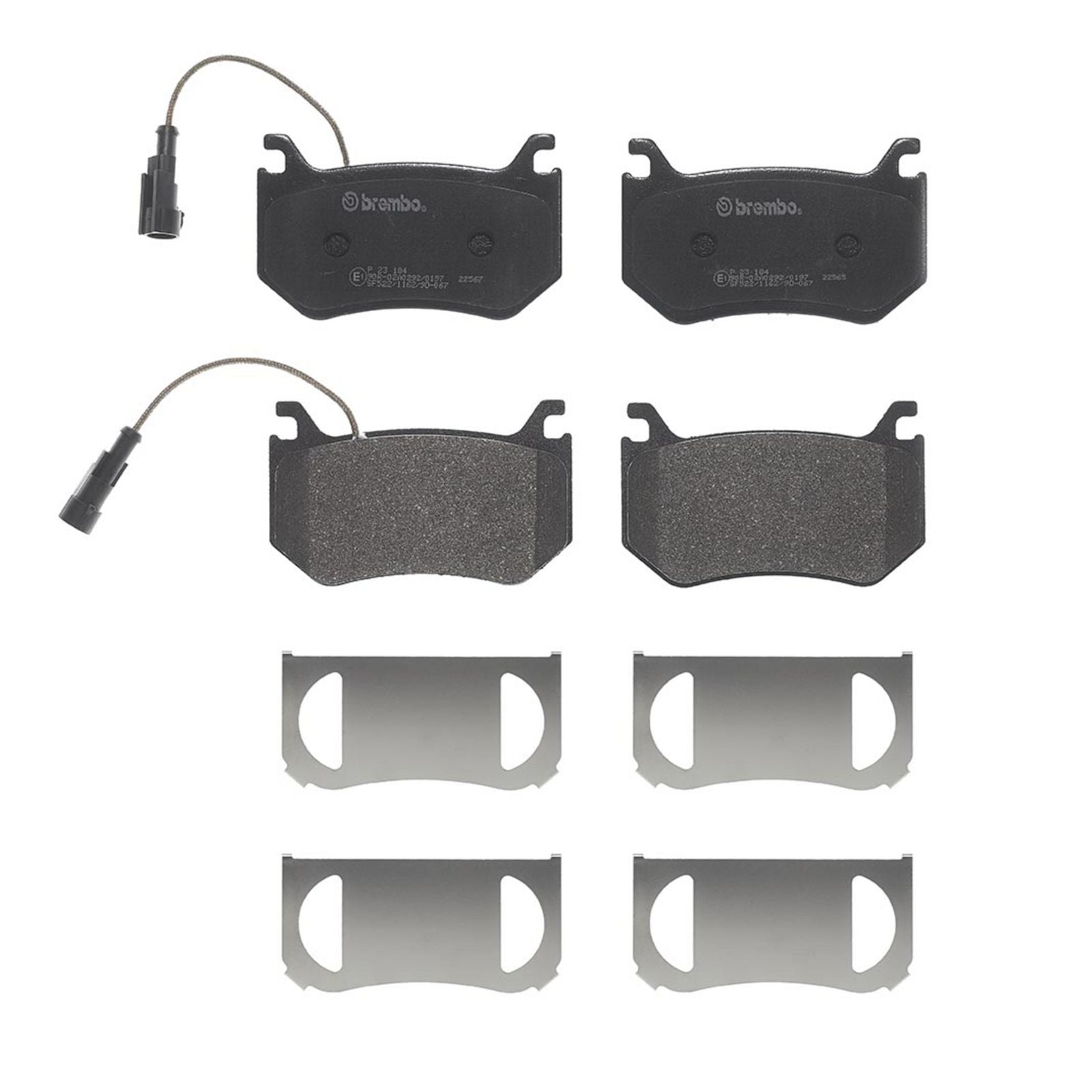 PRIME Low-Met Rear Disc Brake Pad Set - P23184_02