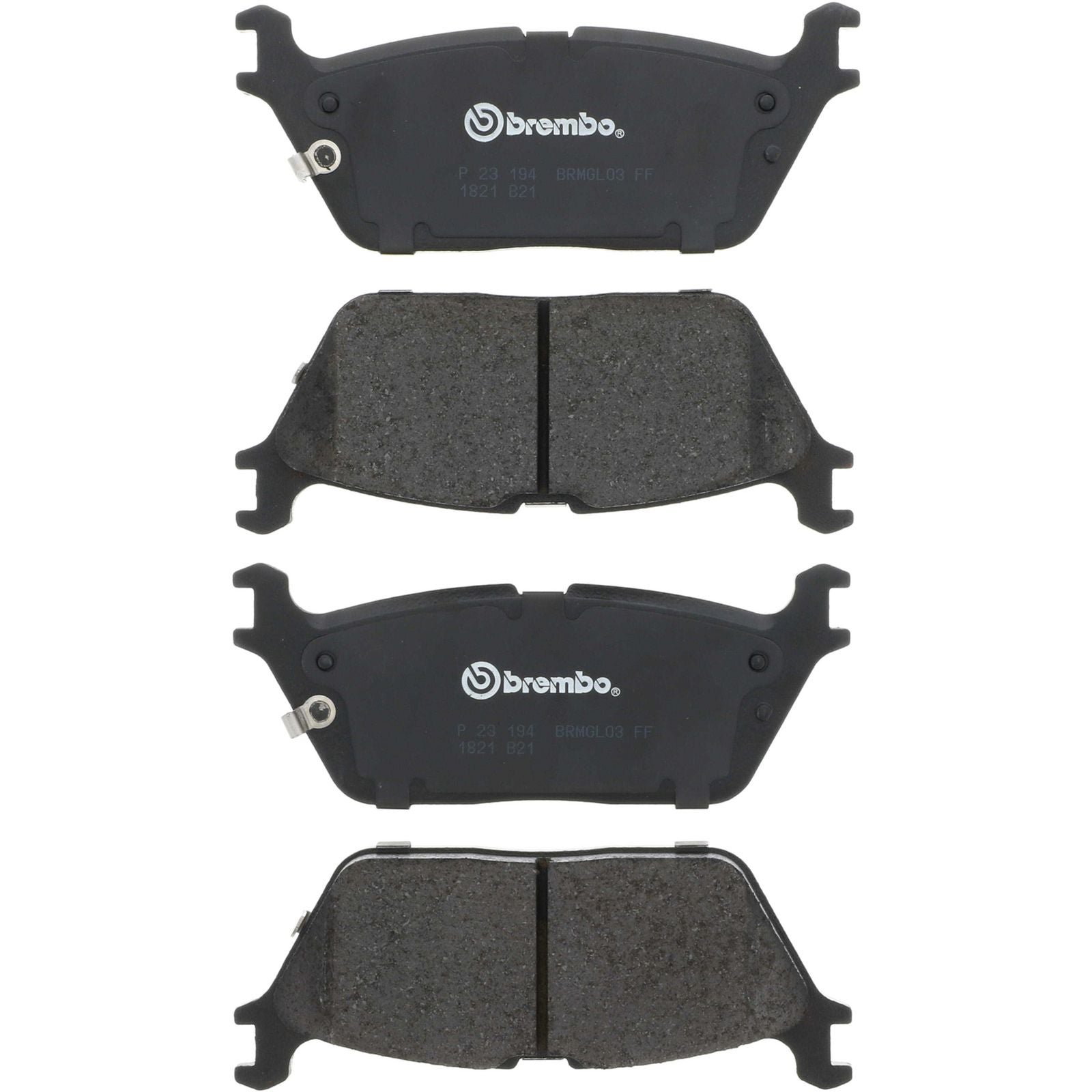 PRIME Low-Met Rear Disc Brake Pad Set - P23194_02