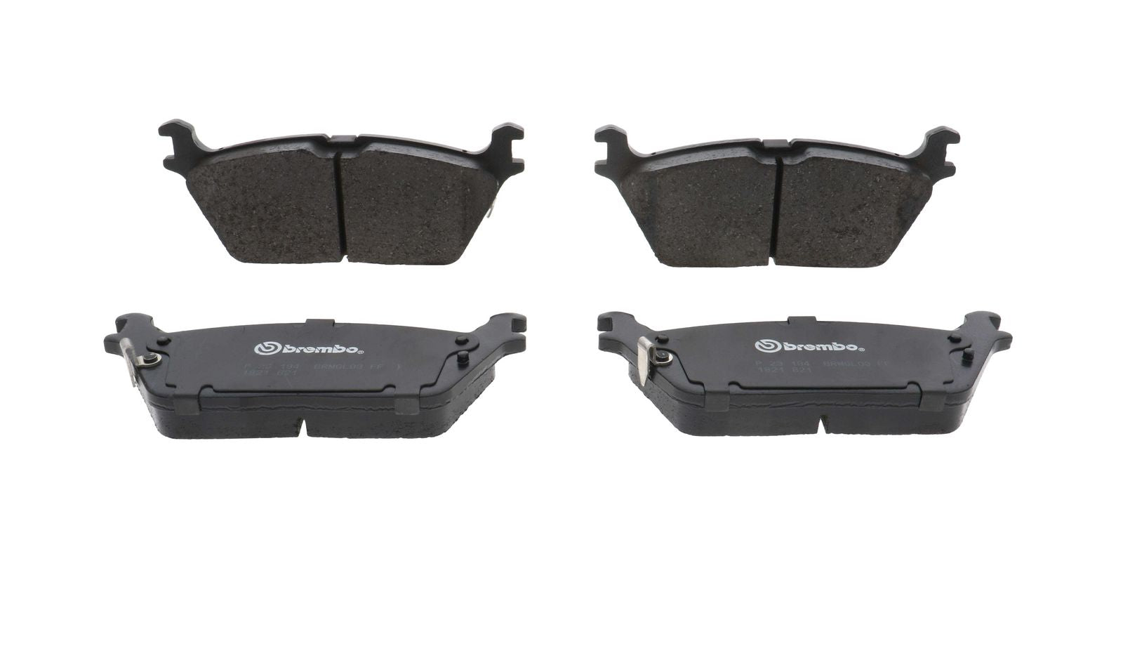 PRIME Low-Met Rear Disc Brake Pad Set - P23194_02