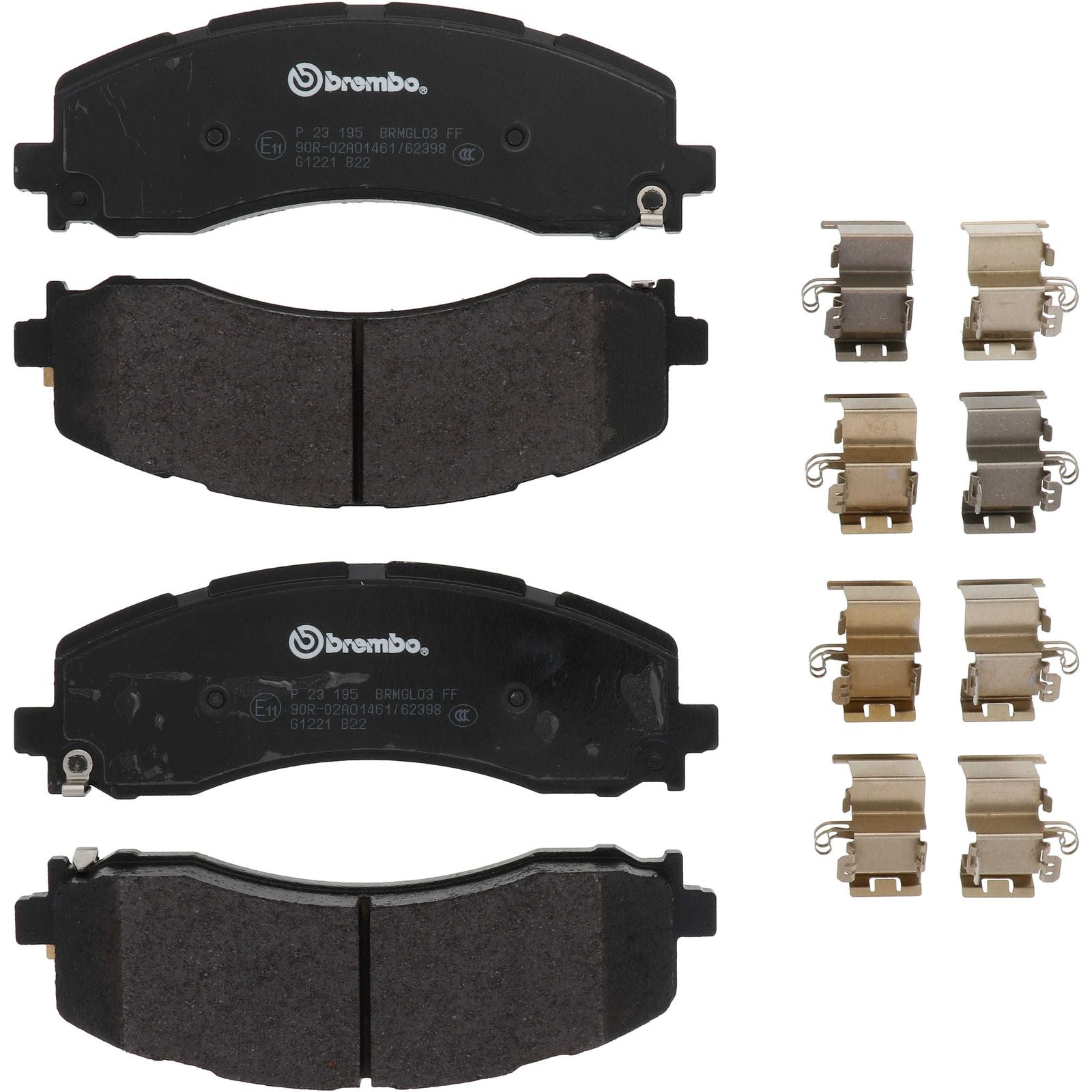 PRIME Low-Met Rear Disc Brake Pad Set - P23195_02