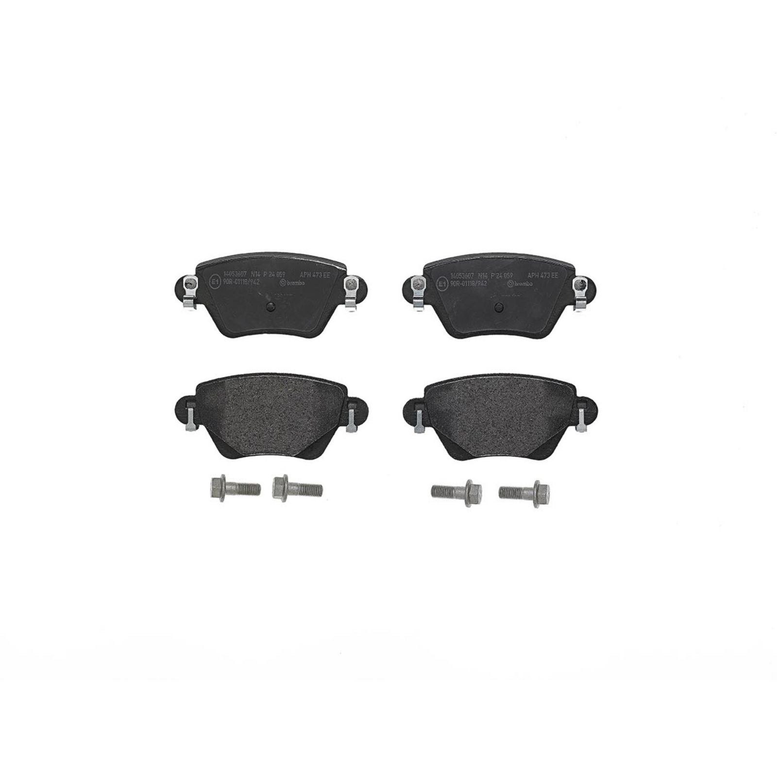 PRIME Low-Met Rear Disc Brake Pad Set - P24059_01