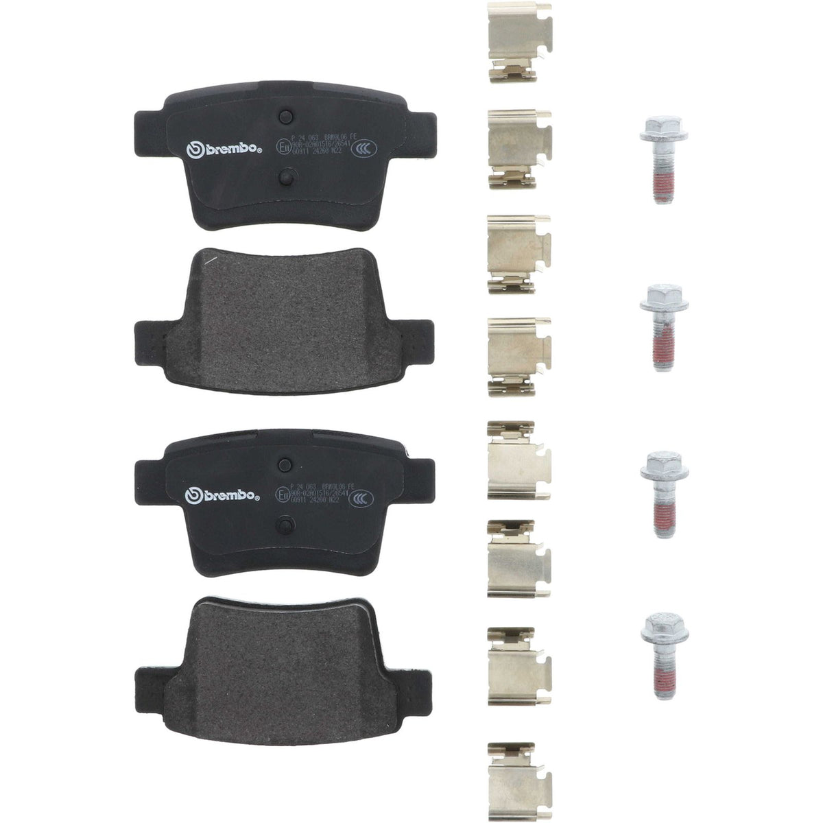 PRIME Low-Met Rear Disc Brake Pad Set - P24063_28