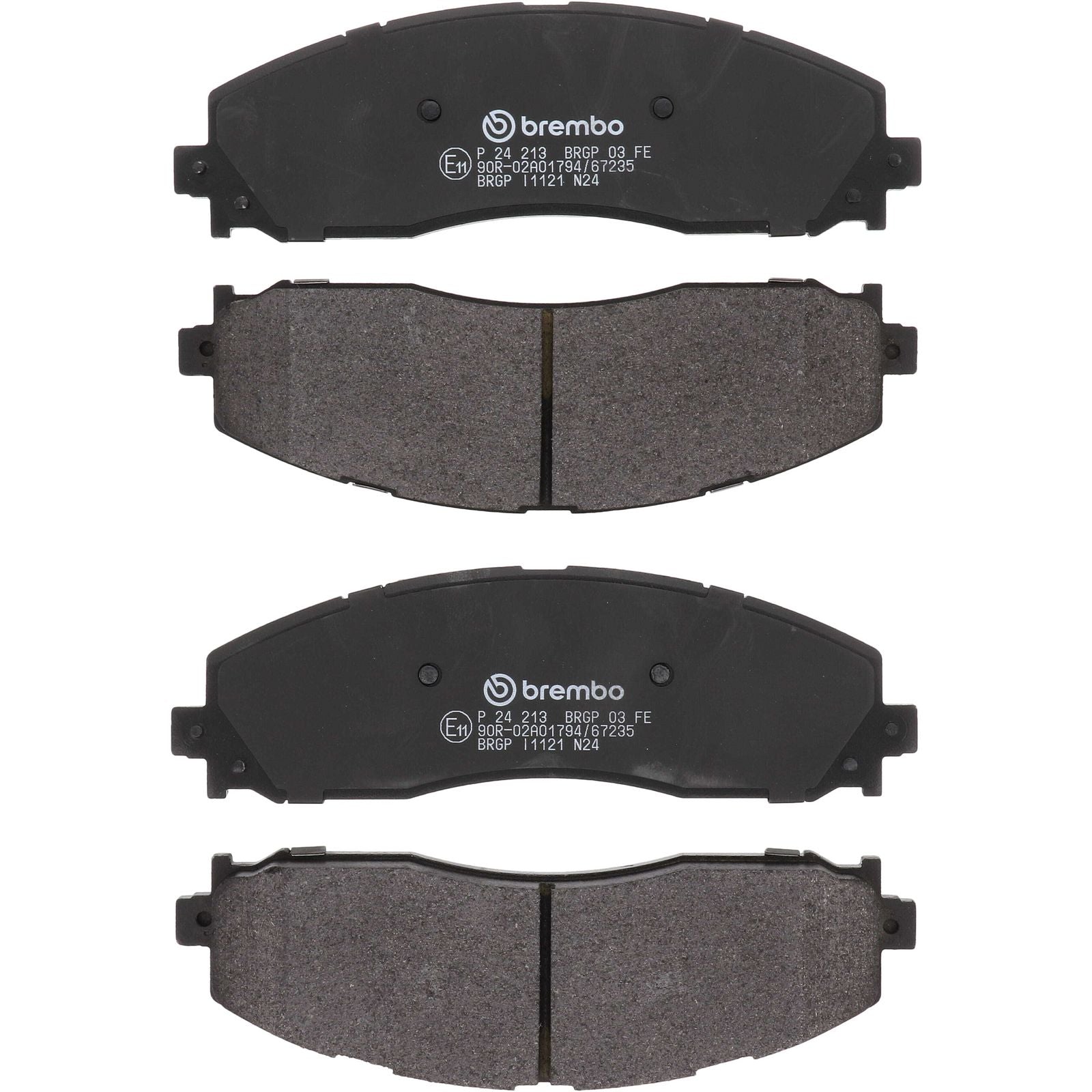 PRIME Low-Met Rear Disc Brake Pad Set - P24213_02