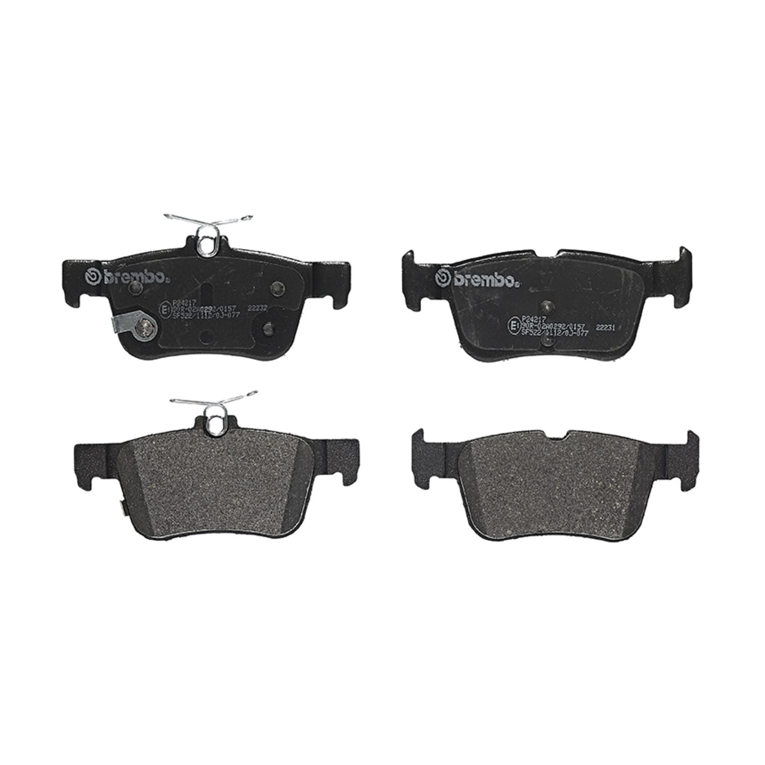 PRIME Low-Met Rear Disc Brake Pad Set - P24217_01