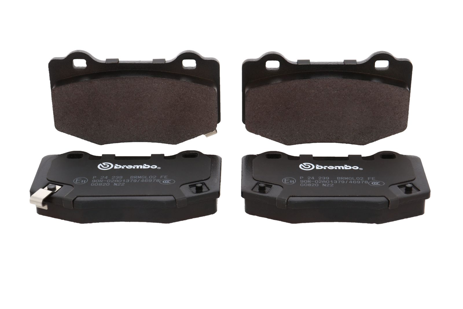 PRIME Low-Met Rear Disc Brake Pad Set - P24239_02