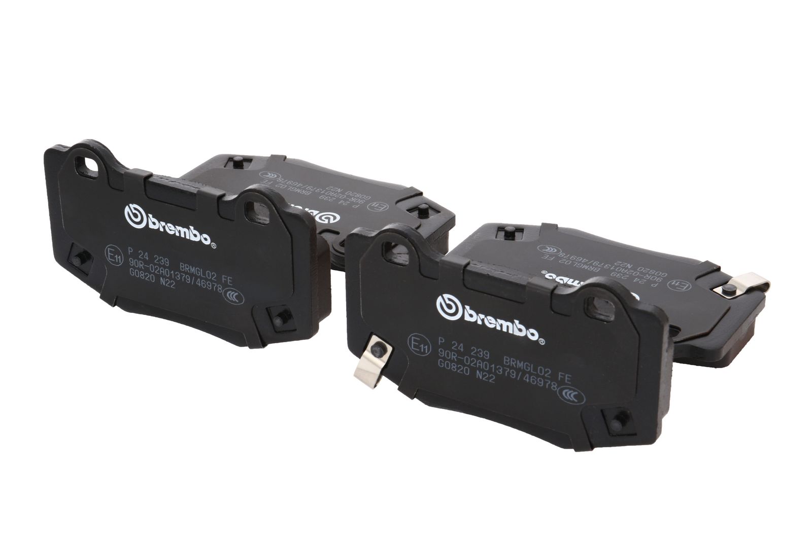 PRIME Low-Met Rear Disc Brake Pad Set - P24239_16