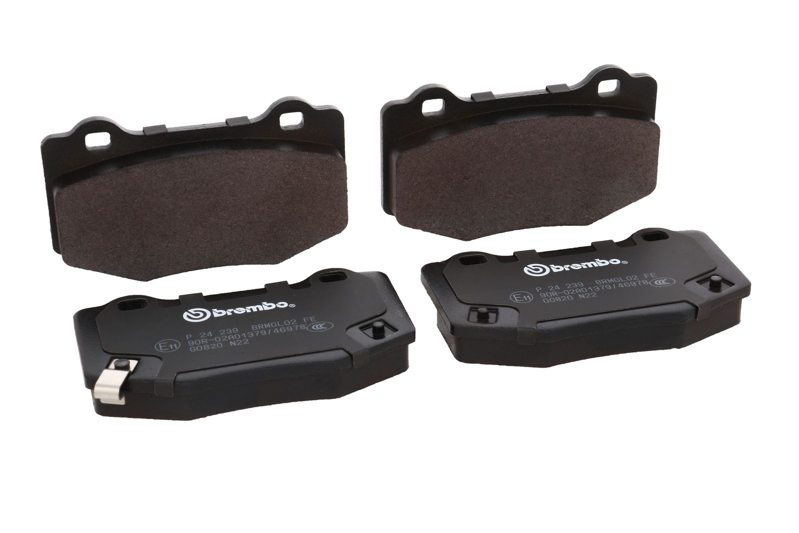 PRIME Low-Met Rear Disc Brake Pad Set - P24239_25
