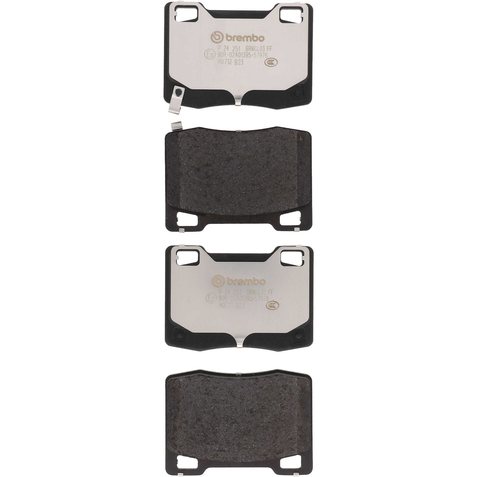PRIME Low-Met Rear Disc Brake Pad Set - P24251_02